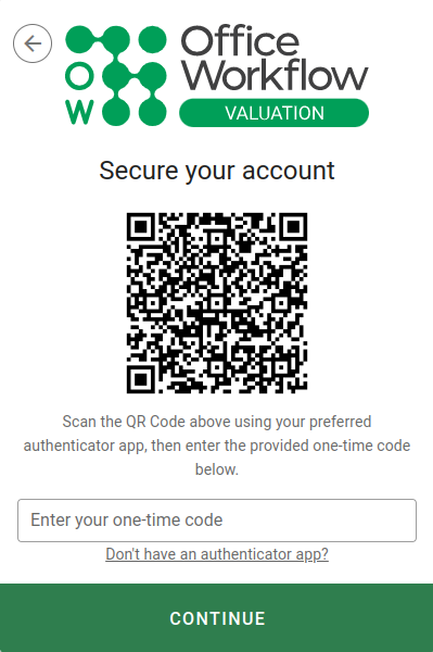 2FA first login