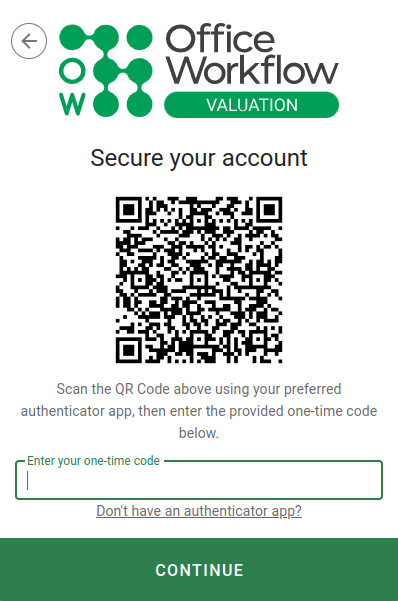 Scan new QR code